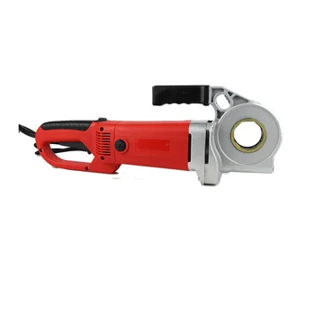 hand machine threading pipe threader electric portable ridgid held steel mini larger easy