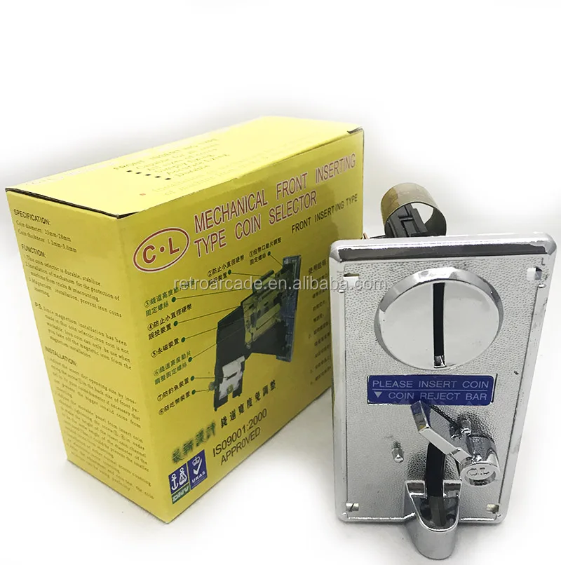 Coin Acceptor Arduino Coin Acceptor Vending Machine Cl Mechanical Front