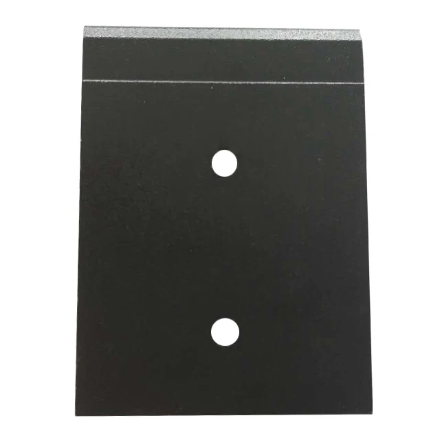 Two Holes Metal Din Rail Mounting Brackets For Snap In Dinrail Clip