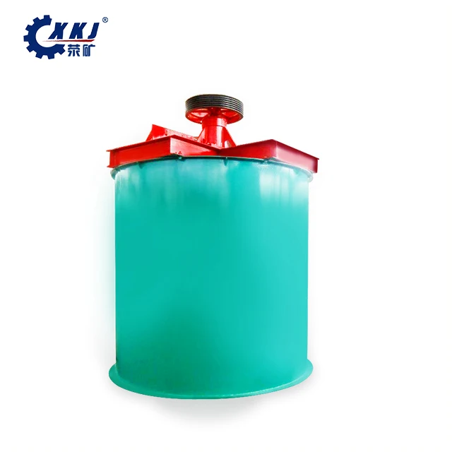 
Double Impeller acid resistant gold slurry mixing tank for sale 