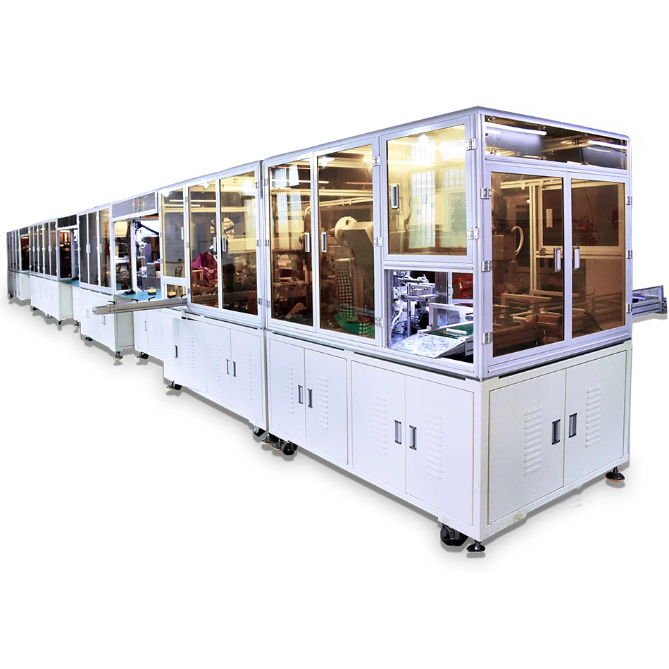 Fully Automatic Cells Test Sorting+ Resistance Spot Welding Machine ...