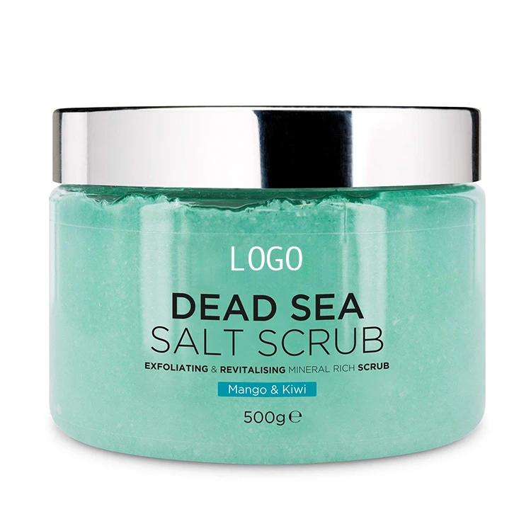 Oem 100 Natrual Dead Sea Salt Body Scrub Cream For Body Exfoliating
