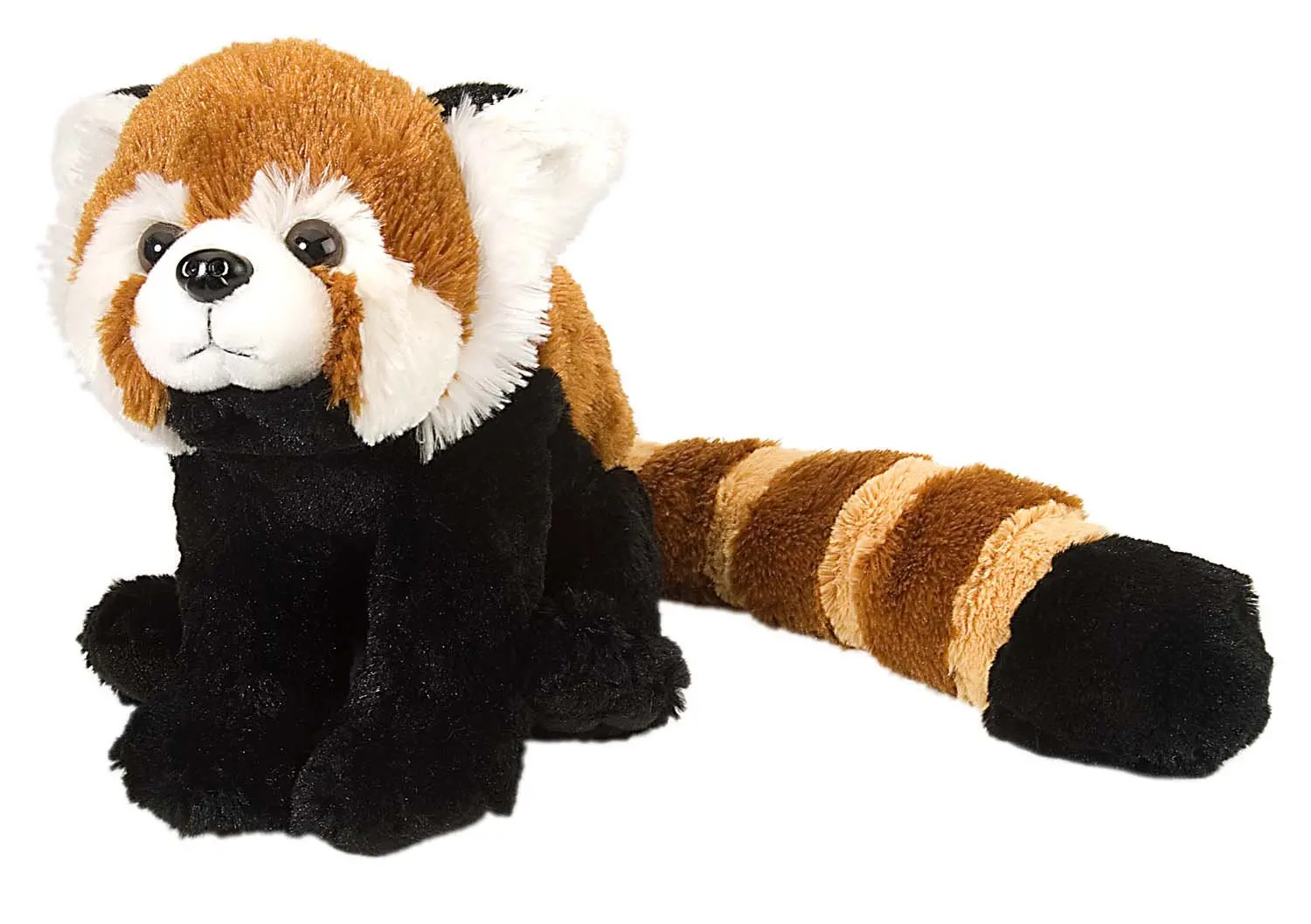 blue red panda plush