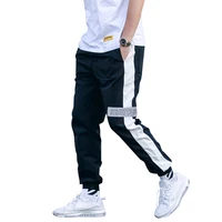 

Custom MEN'S Urban Renegade streetwear track pants drawstring Cargo Joggers nylon track pants for Men
