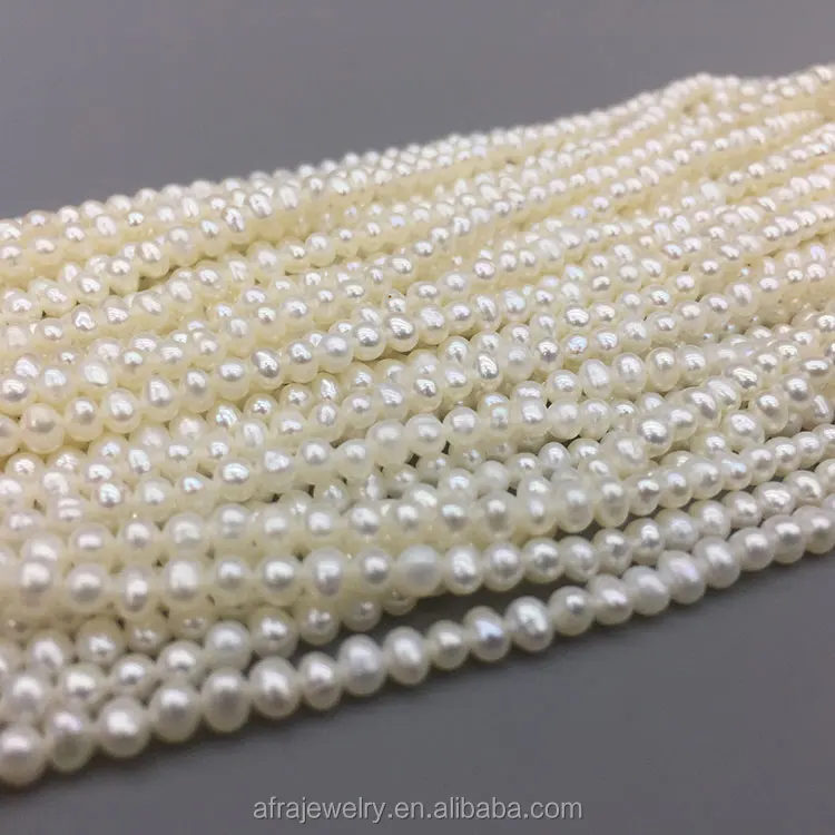 

Wholesale Tiny 2.5-3mm Natural Freshwater Pearl Loose Bead, N/a
