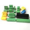 electric terminal block2.54 3.5 3.81 5 5.08 7.5 10 mm Pitch 2 3 4 5 6 7 8 9 10 12 14 16 18 20 22 24 Pin screw pcb terminal block