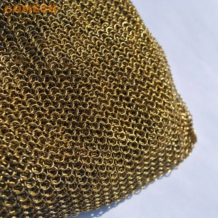 European 4 In 1 Stainless Steel Welded Chainmail Mesh For Protection