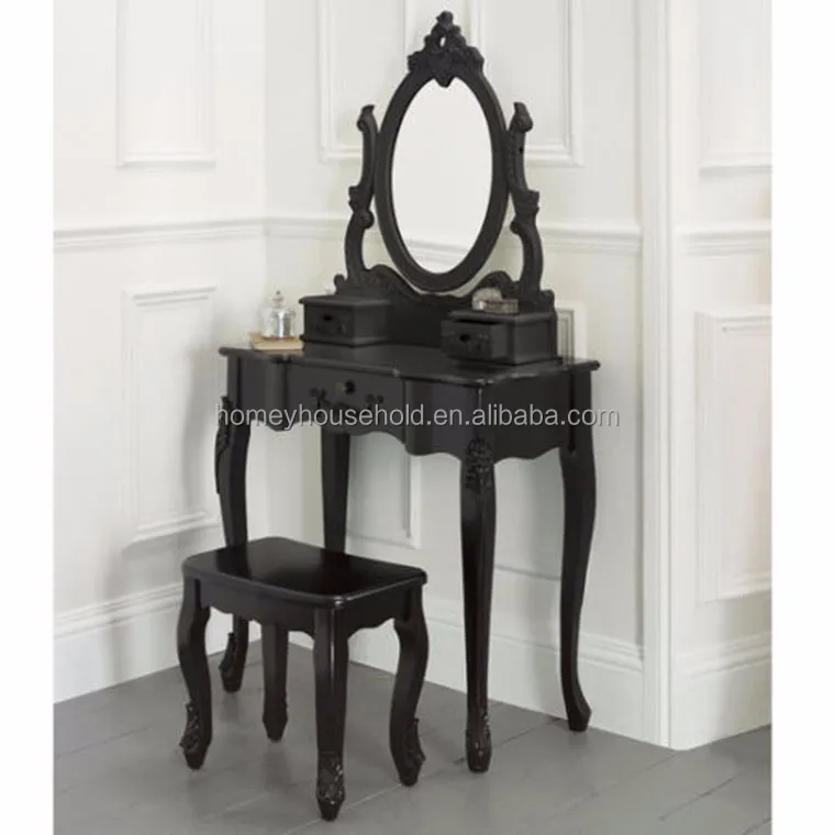 Console Table Baroque Table D/'Appoint Téléphone Table Coiffeuse Table De Coiffure Gris