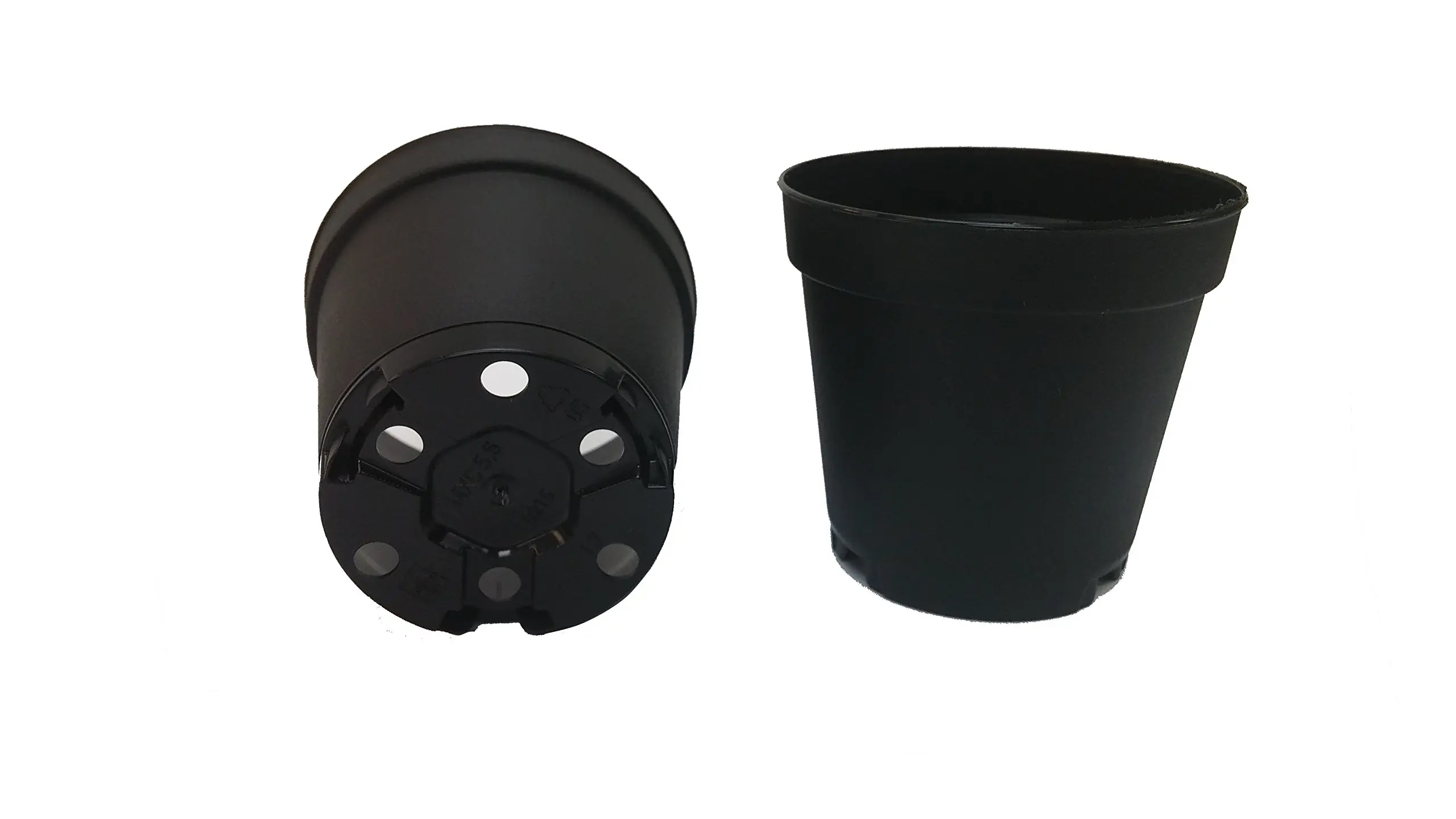 Buy 4 Inch Round Black Nursery Pot Plastic Plants Pot Thermoformed In 