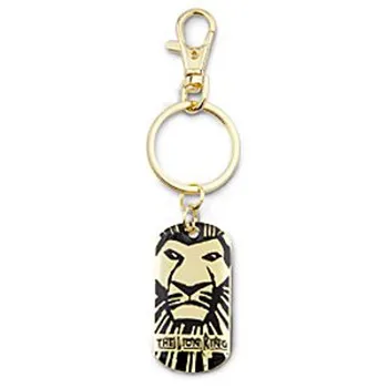 

Simba Key Ring The Lion King The Broadway Musical Gold Metal Keychain, Steel,black,gold,rose gold