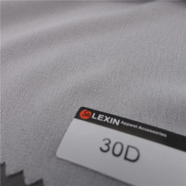 30d Light Weight Woven Fusible Interlining/interfacing Fabric For