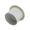 Vented aluminum round ceiling vent
