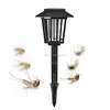 Solar Powered Mosquito Killer Lamp Buzz UV Lamp Light Fly Insect Bug Mosquito Kill Zapper Killer Kid And Pet Safe