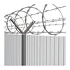 Anti Climb Barbed Wire Mesh High Security 358 Railway Station Fence