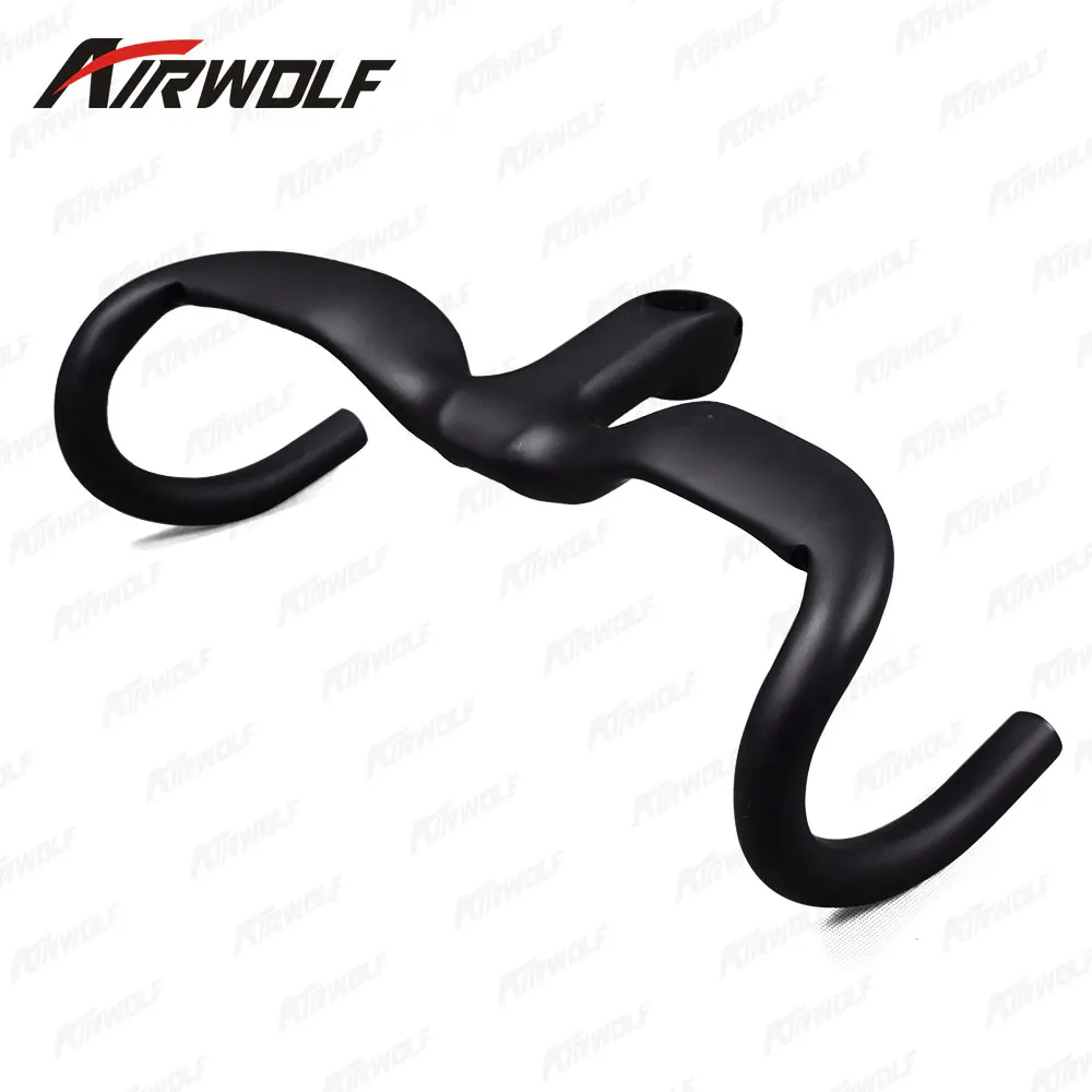 

Factory wholesale carbon handlebar bicycle UD weave handlebar carbon toray T800 carbon handlebar integrated, All colors available
