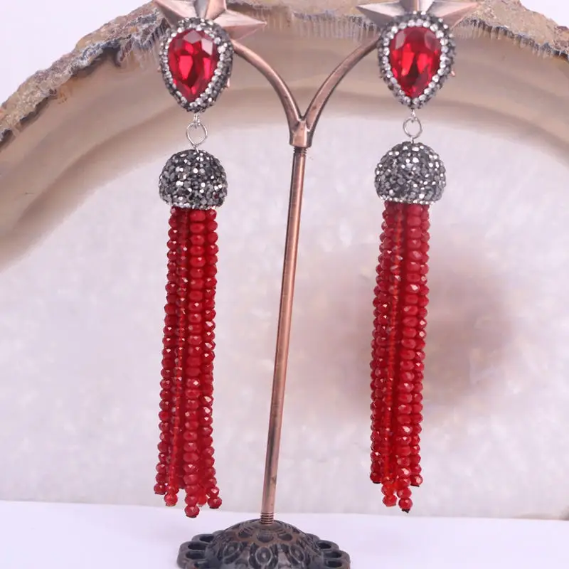 CZ-E0214 Teardrop opal Earrings CZ Crystal zircon Stone Micro pave Gem stone Dangle Earring,Cat's eyes Stone Earrings Jewelry
