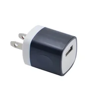 

5V 1A Stylish Colors Universal USB Phone Charger US Plug with Easy Grip for Home charger mobile phone for Office Travel