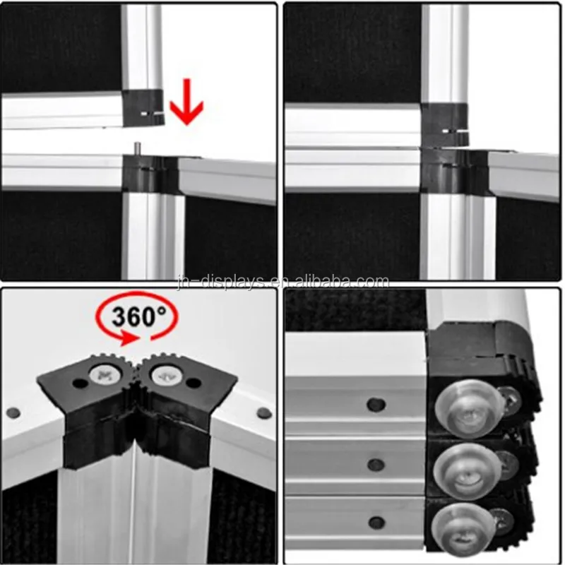 
Aluminum Frame Folding Screen For Advertising 