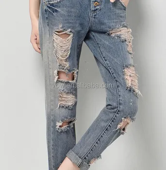 ripped girl jeans