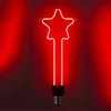 plastic soft Star shape lamp e27 8w LED flexible filament bulb