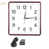 Square Shape indoor WiFi Wall Clock Hidden Camera P2P IP DVR Hidden CCTV Clock Camera Home Security wall clock camera