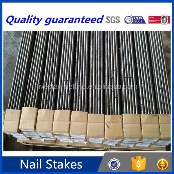 free sample building material long matal flat steel nail stakes
