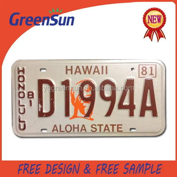 Sign Plate Car Plate license plate 14 14