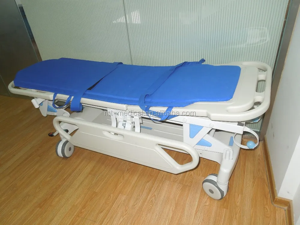 Hospital first-aid emergency patient transport stretcher