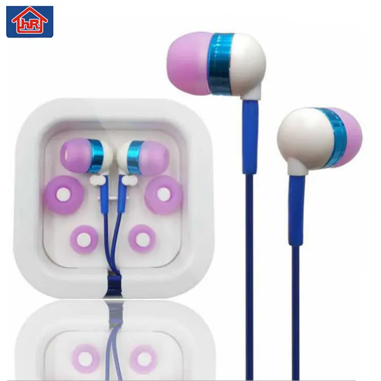 

colorful beautiful design cheap plastic mini sport earphone/ earbuds/ headset/suitable for all kinds of cellphone