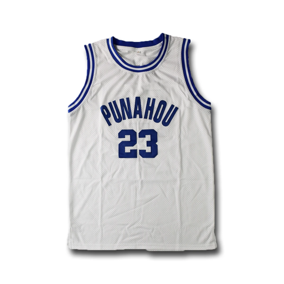 

Obama #23 High School White Basketball Jersey, N/a