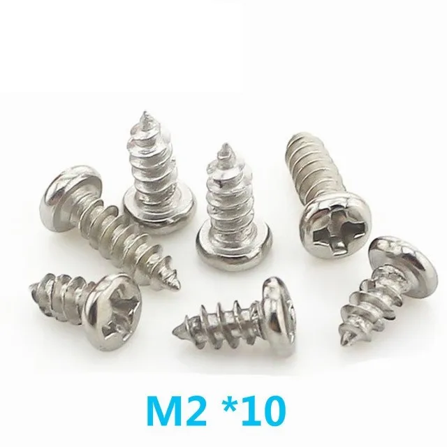 1mm 1.2mm 1.4mm 1.7mm 2mm Miniature Micro Tiny Pan Round Head Self