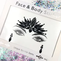 

Factory direct Skin safe Face Jewels temporary tattoo sticker