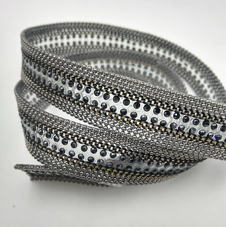 Custom Wholesale Hotfix Rhinestone Elastic Band For Sewing Formal Dress Buy Custom Elastic