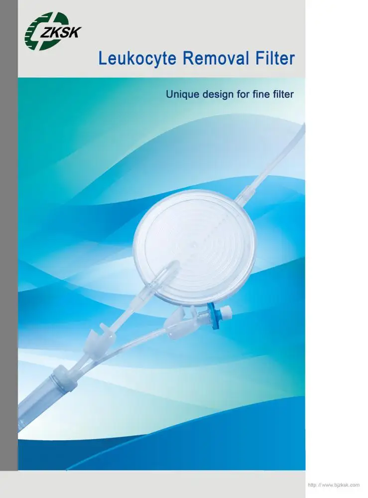 New Product Leukocyte Removal Filter Whole Blood Bedside Blood Bank All