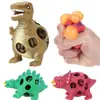 2018 Hot Sale Toys For Children Anti Stress Dinosaur Model Grape Venting Balls Squeeze Pressure Stress Ball Stress Relief Toy