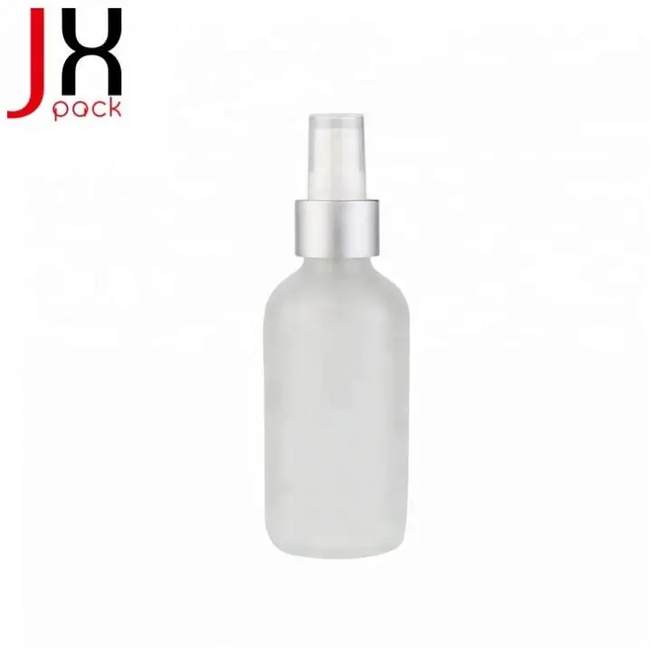 
1 oz 2 oz 3 oz 4 oz 30ml 60ml 120ml black frosted boston round glass mist pump spray bottles 
