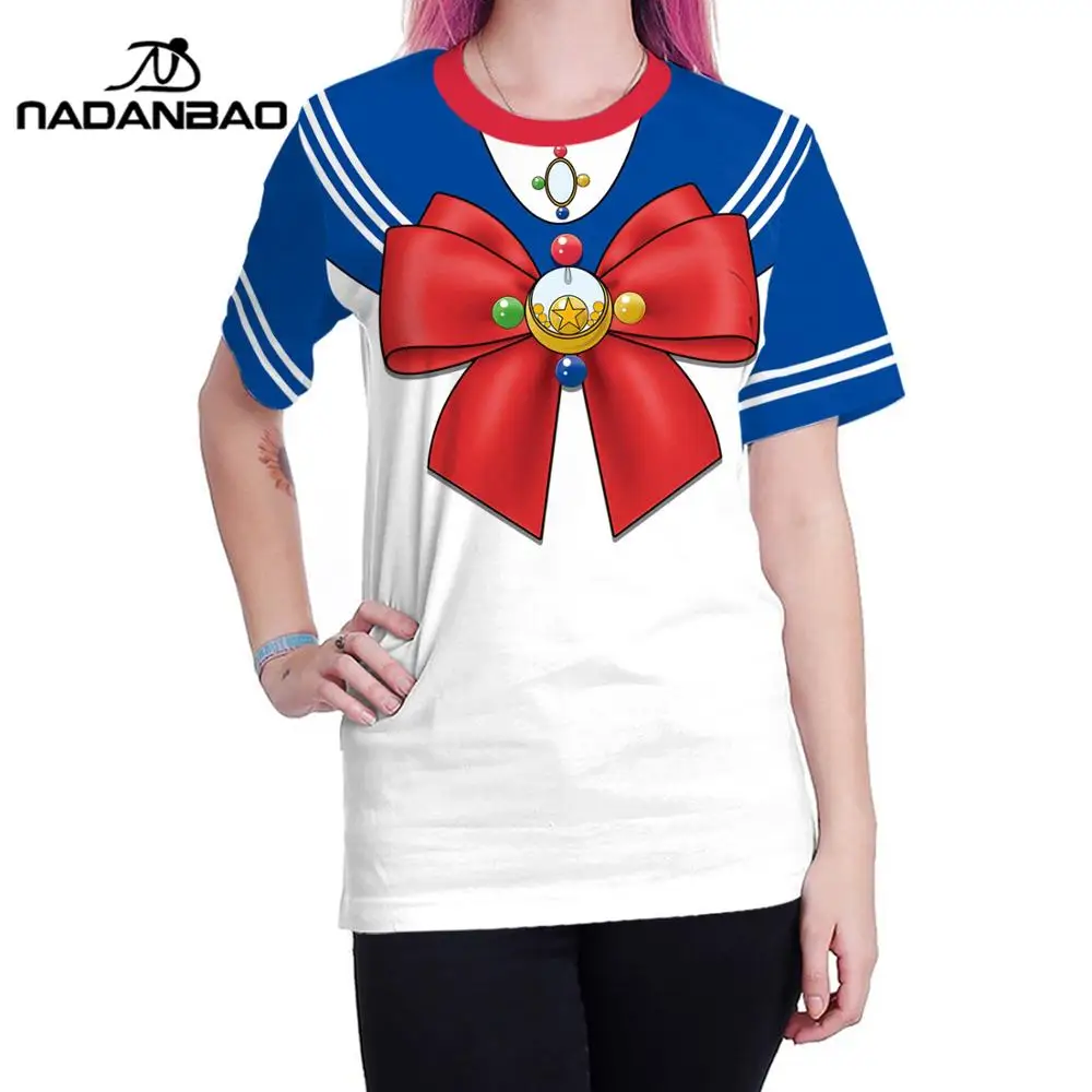 

Nadanbao brand women t shirts for sublimation printing custom t shirt printing shirt, Photo