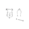 Stainless Steel Model Nipple Shiled Ring Non Piercing Body Jewelry