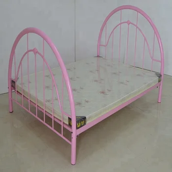2018 New Design Bedroom Furniture Kids Queen Pink Metal Frame Bed Buy Kids Queen Size Bed Metal Queen Bunk Bed Metal Frame Bunk Beds Product On