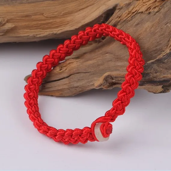 Red Chinese Traditional Hand-woven Bracelets - Buy Chinese Tradiction ...