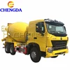 SINOTRUCK HOWO A7 6x4 self loading concrete mixer truck price