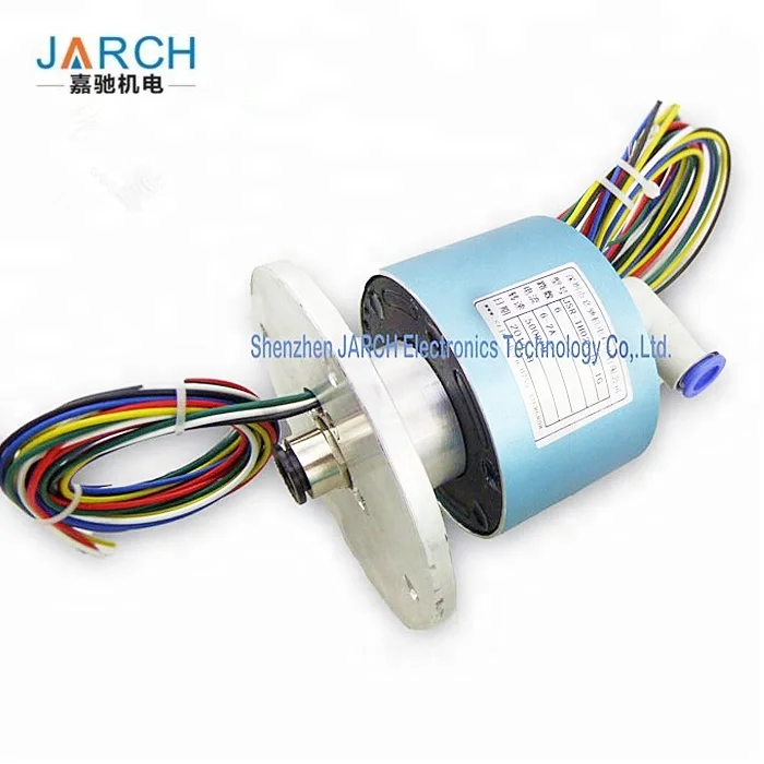 Long Life Time Lead Free Pneumatic Electric Swivel Joint 78mm Outer , Electrical Rotary Unions