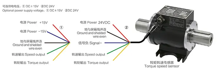 Factory directly sell torque sensor high quality  dynamic torque speeed sensor