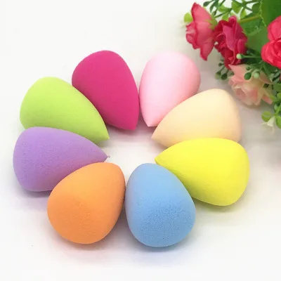 

Private Label Super Soft Latex Free Teardrop Eco-friendly Make Up Blending Original Beauty Makeup Sponge Blender For Cosmetic, Multicolor