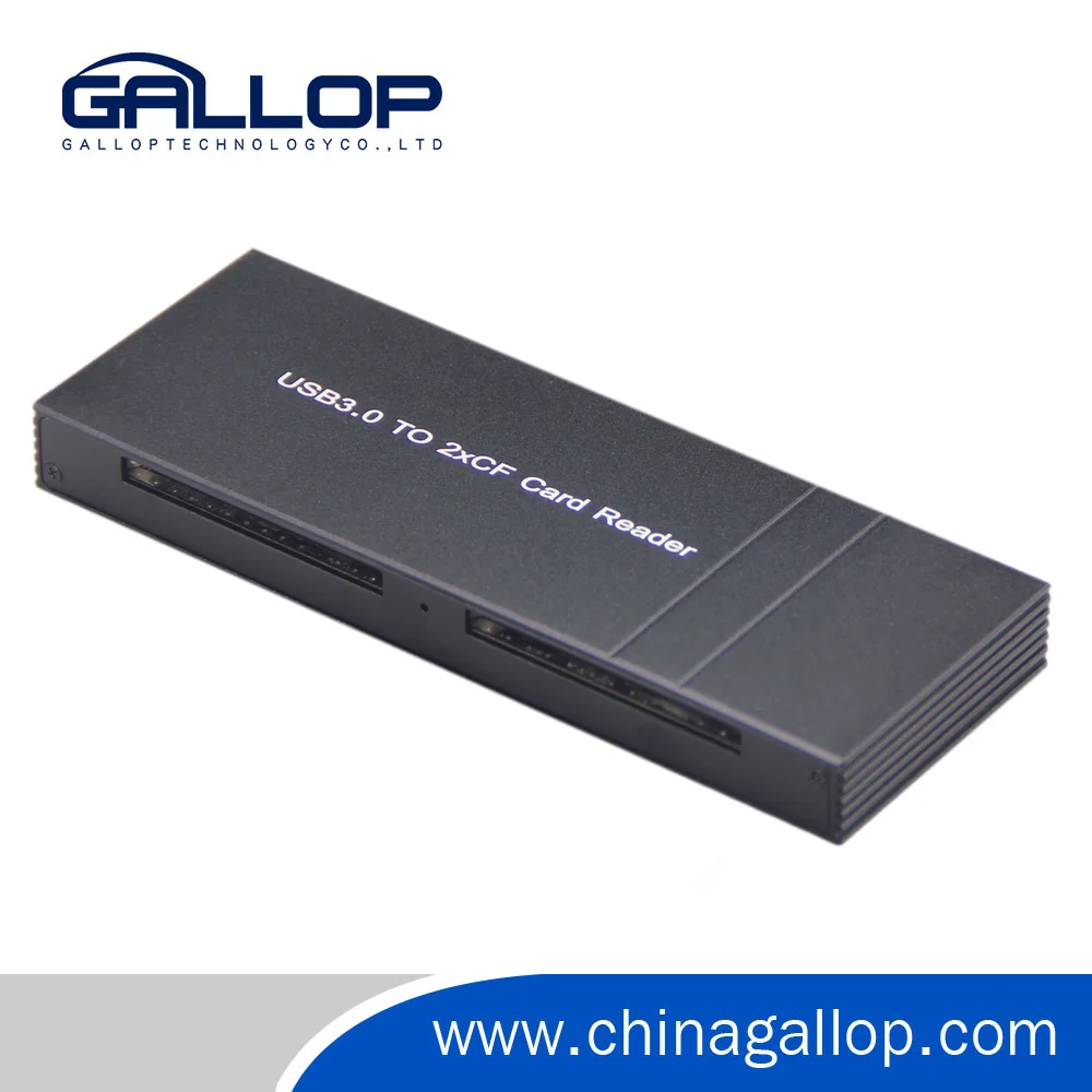 USB3.0 CF Card Reader/Writer support 2xCF with 2xUSB3.0 ports - ANKUX.COM