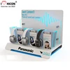 Create Positive Shopping Experience And Increase Sales Metal POS Commercial In Shop Audio Video Equipment Display Rack