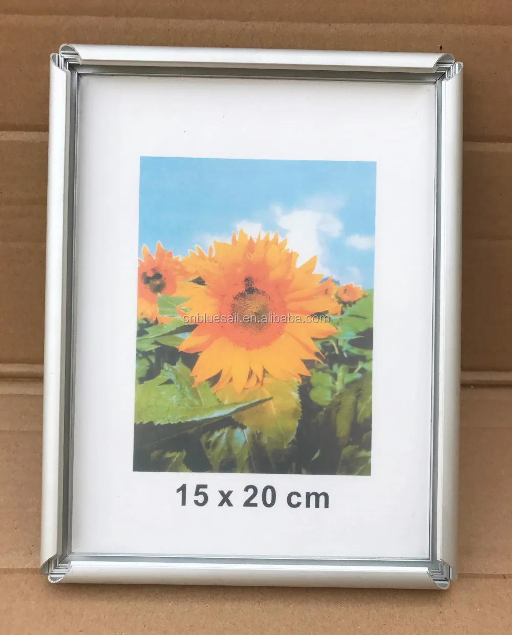 15x20cm Snap Frame Aluminum Picture Frame Silver Photo Frame For Open Door Buy 15x20cm Snap Frame Aluminum Picture Frame Silver Photo Frame For Open Door Product On Alibaba Com