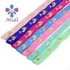 15mm Wide Mermaid Foil Elastic Ribbon Folded Over Elastic Band for DIY Garment