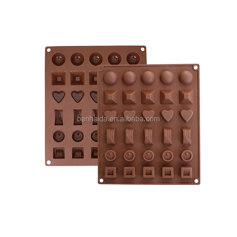 Factory Direct Custom FDA Silicone Chocolate Mold, Candy jelly Mold