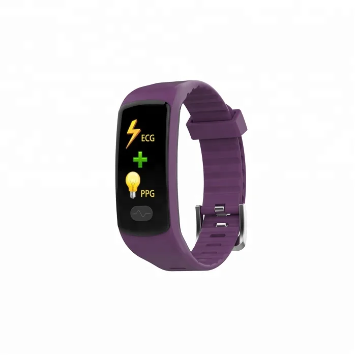 

New ECG + PPG Blood Pressure Health Tracker Smart Wristband